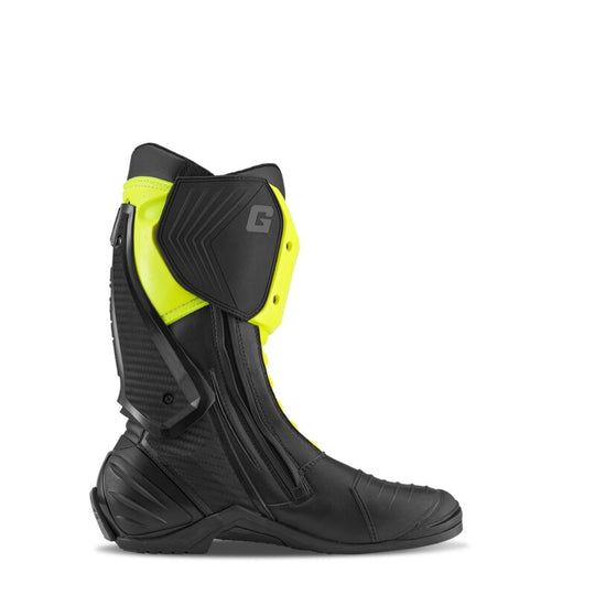 Gaerne GP1 LS Boot Black/Fluorescent Yellow Size - 9.5