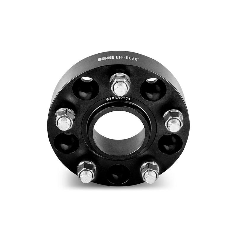 Borne Off-Road Wheel Spacers - 5x127 - 71.6 - 38.1mm - M14 - Black