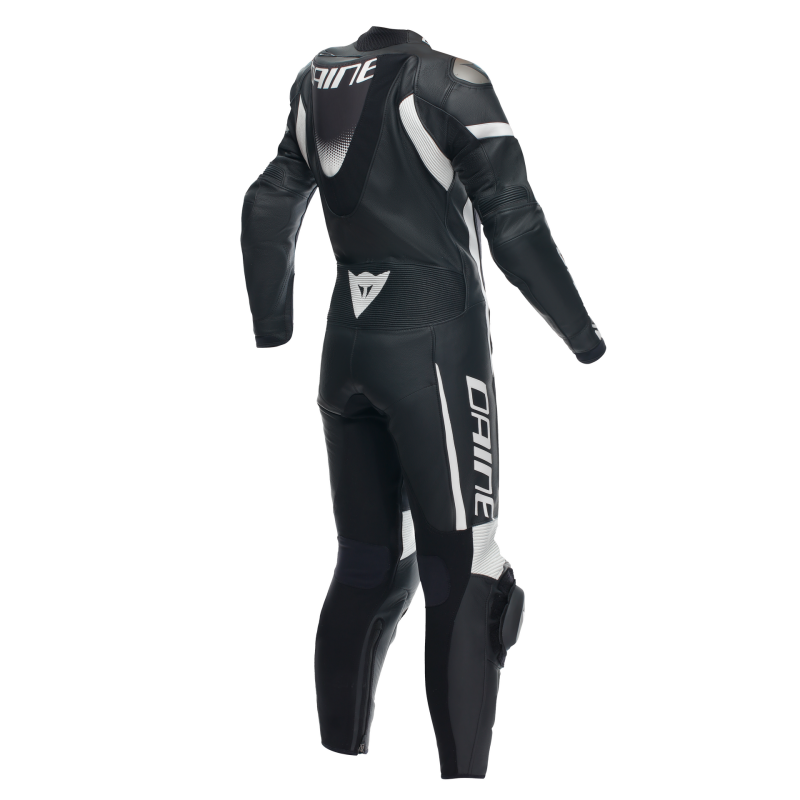 Dainese Grobnik Lady Leather 1PC Perforated Suit Black/Black/White Size - 40