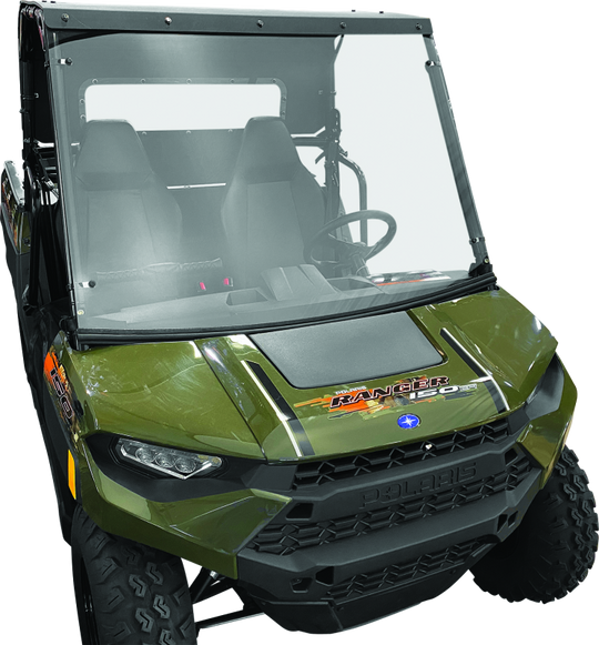 QuadBoss 18-22 Polaris Ranger 150 EFI Roof Windshield & Rear Panel Kit