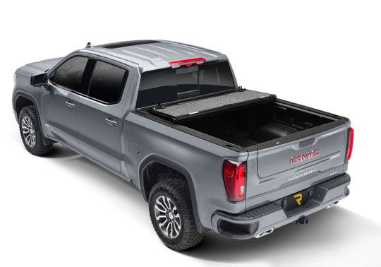 UnderCover 18-23 Chevy/GMC Silverado/Sierra 78in Fusion Bed Cover - Satin Steel Metallic