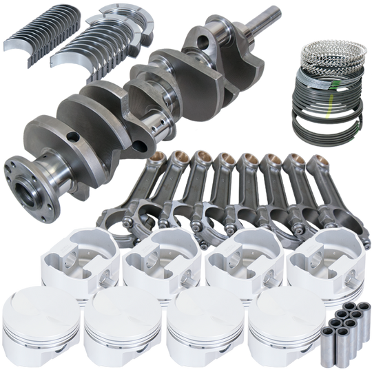 Eagle Ford 429/460 4.140in Crank 6.800in I-Beam Rods -3cc Flat Top 4.390in Pistons Rotating Assembly