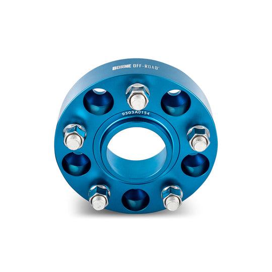 Borne Off-Road Wheel Spacers - 5x127 - 71.6 - 30mm - M14 - Blue