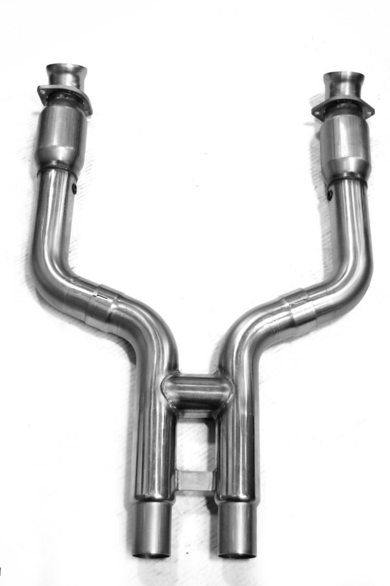 Kooks 11-14 Ford Shelby GT500 5.4L / 5.8L 4V 3in x 2 3/4in OEM Cat SS H-Pipe Kooks HDR Req