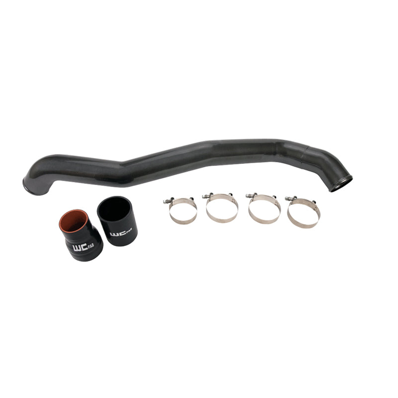 Wehrli 11-16 Chevrolet 6.6L LML Duramax Driver Side 3in Intercooler Pipe - Blueberry Frost