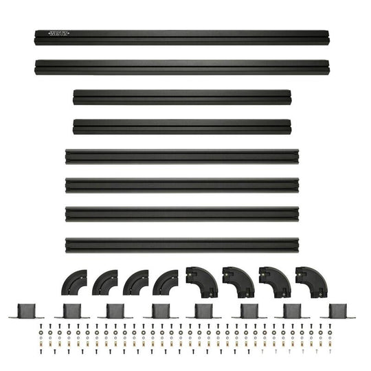 Westin EXP Roof Rack for Full Size EXP Truck Cap (RACK ONLY - NO CAP) 50x58in. - Tex. Blk