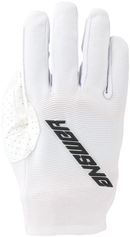 Answer 25 Aerlite Gloves White/Black Logo Youth - Medium