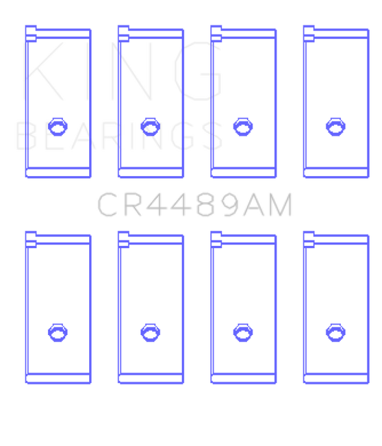 King Engine Bearings Suzuki F8/F10/(Size +0.25mm) Connecting Rod Bearing Set