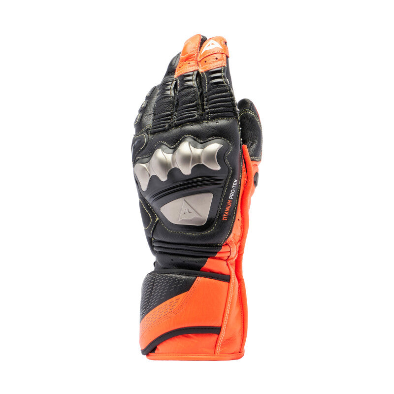 Dainese Full Metal 7 Gloves Black/Red Fluorescent - 2XL