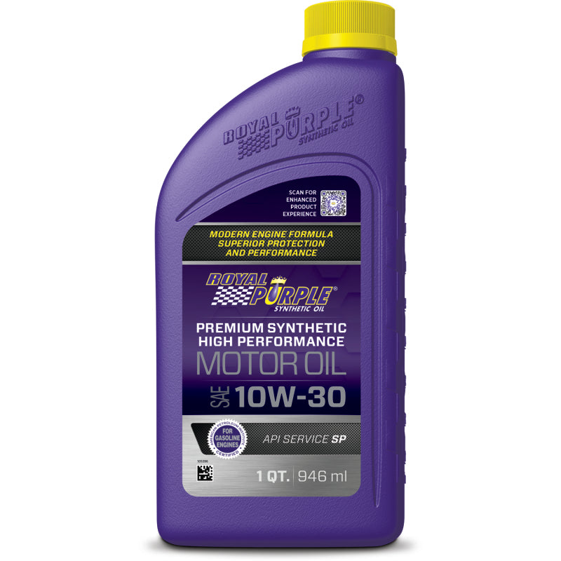 Royal Purple Premium Synthetic High Performance Multi-Grade 10W-30 Motor Oil - 1 Quart