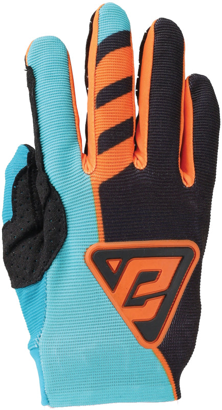 Answer 25 Aerlite Nitro Gloves Black/Astana/Hyper Orange Youth - Large