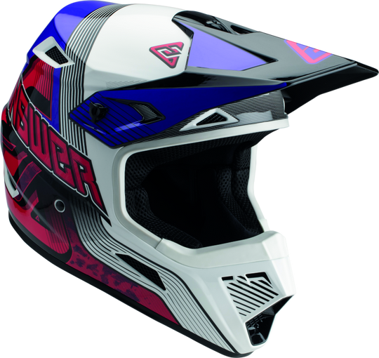 Answer AR1 Vendetta Helmet Red/White/Purple - XS