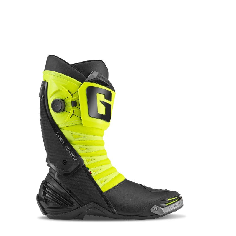 Gaerne GP1 LS Boot Black/Fluorescent Yellow Size - 9.5