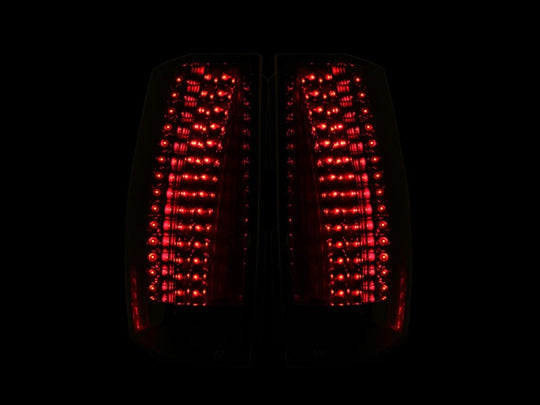 ANZO 2007-2011 Cadillac Escalade LED Taillights Chrome