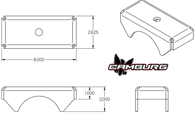 Camburg 07-21 Toyota Tundra 2wd/4wd L/T Spring Perch (pair)