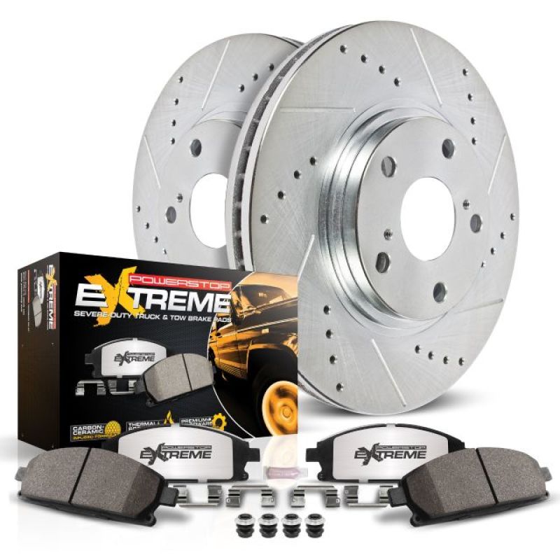 Power Stop 08-11 Lexus LX570 Rear Z36 Truck &amp; Tow Brake Kit