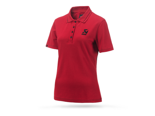 Akrapovic Corpo Polo Red Womens - 2XL