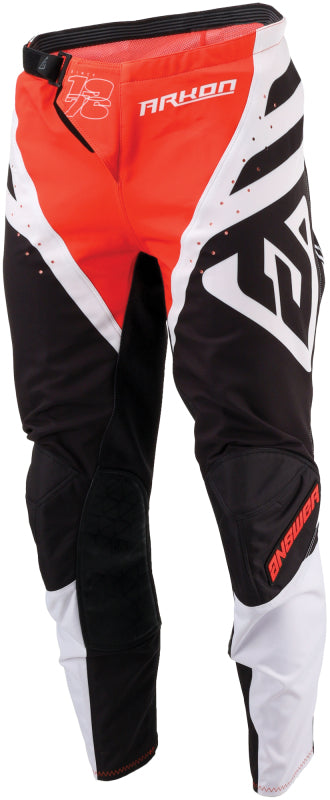 Answer 25 Arkon Nitrus Pants Red/Black/White Size - 28