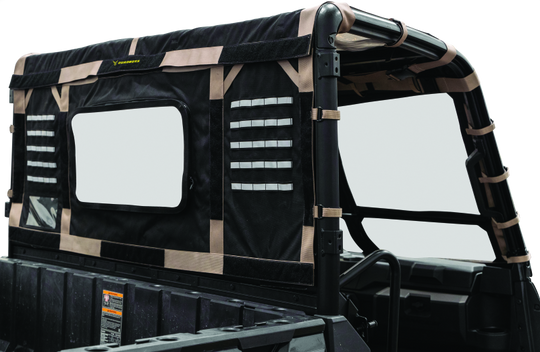 QuadBoss 15-19 Polaris Ranger 1000 Diesel Soft Rear Window