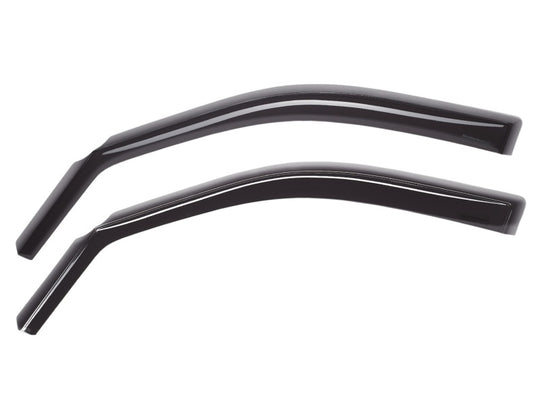 WeatherTech 17-24 Nissan Titan (Incl. XD) CC Front Side Window Deflectors - Dark Smoke