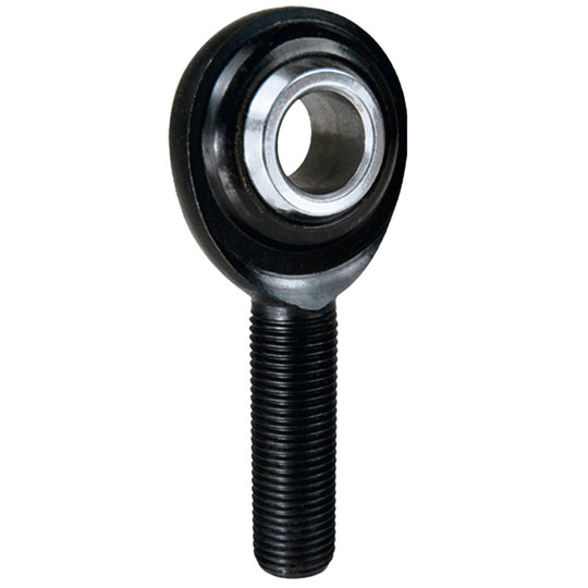 QA1 PC Series 2-Pc Rod End - Male/Left Hand - .375in Bore x 3/8-24 - Alloy Steel