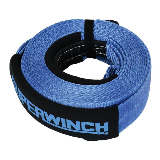 Superwinch Recovery Strap 20000 lbs 2in x 30 ft w/ Reinforced Closed-Loop Ends