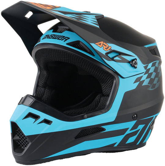 Answer AR1 Sweep Helmet Black/Astana/Hyper Orange - Small