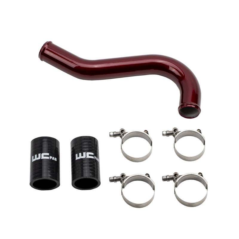 Wehrli 06-10 Chevrolet 6.6L LBZ/LMM Duramax Upper Coolant Pipe - Gun Metal