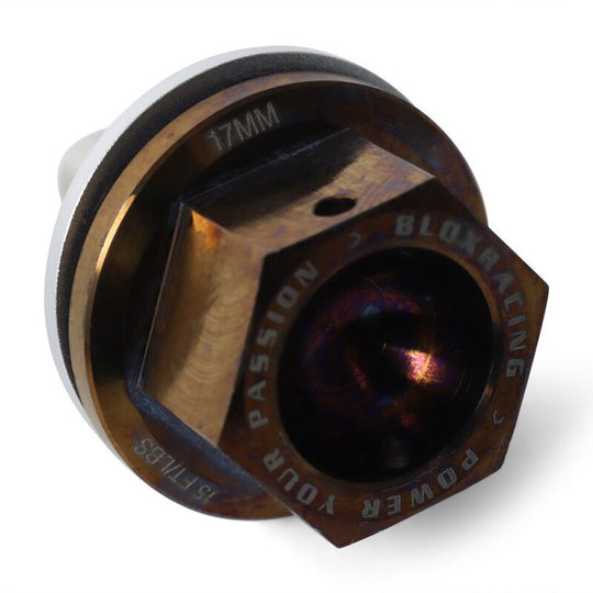 BLOX Racing Titanium Magnetic Oil & Transmission Drain Plug Set - Honda M14X1.5