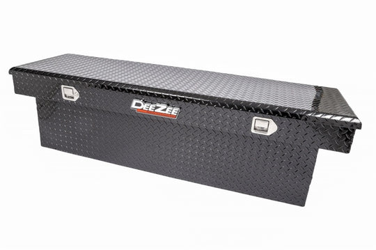 Deezee Universal Tool Box - Red Crossover - Single Lid Black BT (Deep Black)