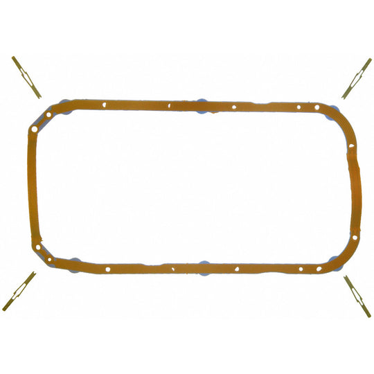 Fel-Pro Oil Pan SnapUps Included for OS 30570 T Engine Oil Pan Gasket Set PermaDryPlus rigid carrier