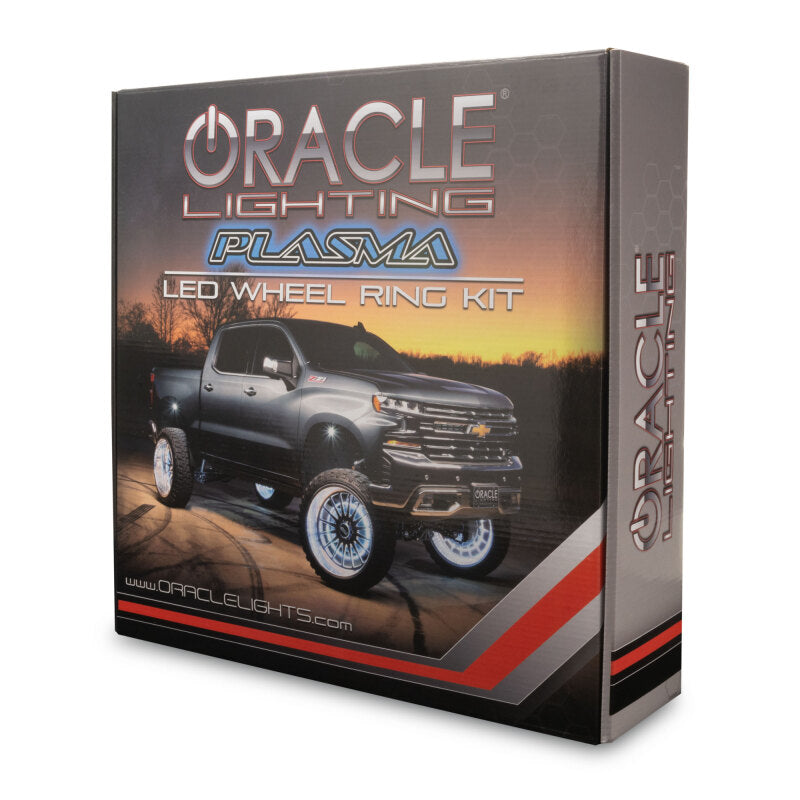 ORACLE Lighting LED Illuminated Wheel Rings 16.5in PLASMA ColorSHIFT w/BC2 Bluetooth Controller