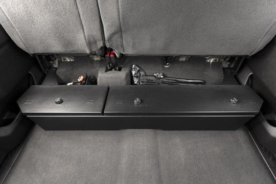 Tuffy Underseat Lockbox W/ Combo Lock For Chevrolet Silverado &amp; Gmc Sierra Crew &amp; Double Cab