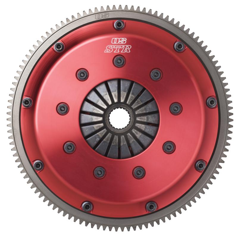 OS Giken Mini Cooper S R56 1.6L 6MT STR Series 215mm Solid Soft Release Sleeve Assy. &amp; FW Bolts