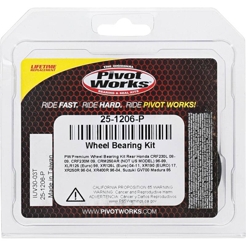 Pivot Works Pw Premium Wheel Bearing