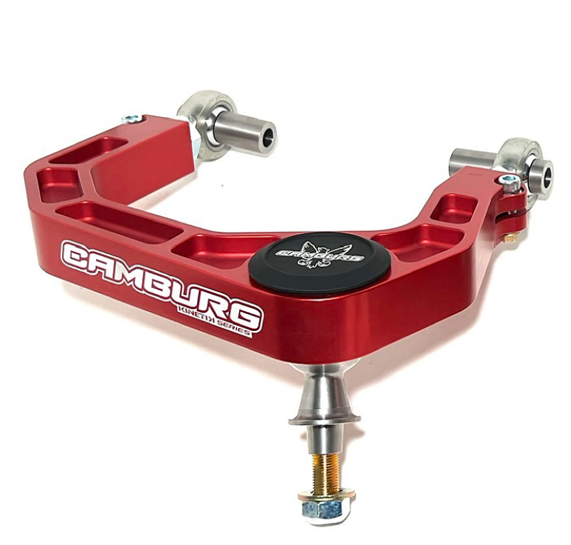 Camburg Toyota Tundra 2WD/4WD 07-21 KINETIK V2 Performance Billet Uniball Upper Arms (Red)