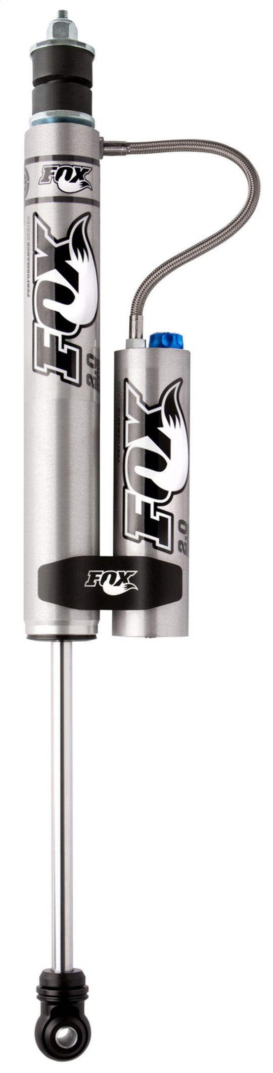 Fox 07+ Jeep JK 2.0 Factory Series 11.6in. Smooth Body R/R Rear Shock w/CD Adj. / 4-6in. Lift