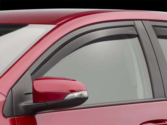 WeatherTech 22-25 Honda Civic Sedan (Incl. SI) / 23-25 Type R F&amp;R Side Window Deflectors - Dark Tint