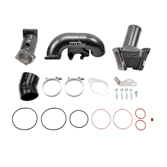 Wehrli 2007.5-2010 LMM Duramax High Flow 3in Y-Bridge Kit- Bengal Blue