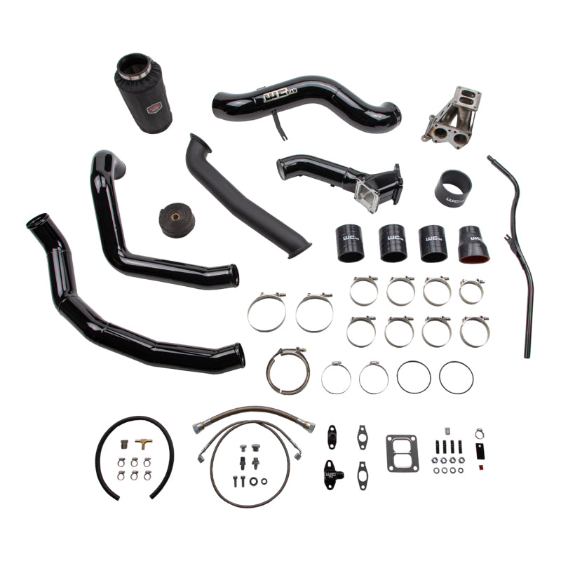 Wehrli 2001-2004 Chevrolet LB7 6.6L Duramax S300 Single Turbo Install Kit - Candy Red