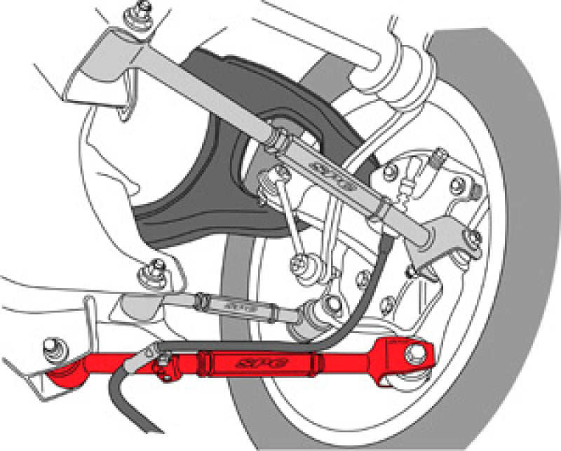 SPC Performance 08-10 Honda Accord/09-10 Acura TSX/TL Rear Adjustable Lateral Arm