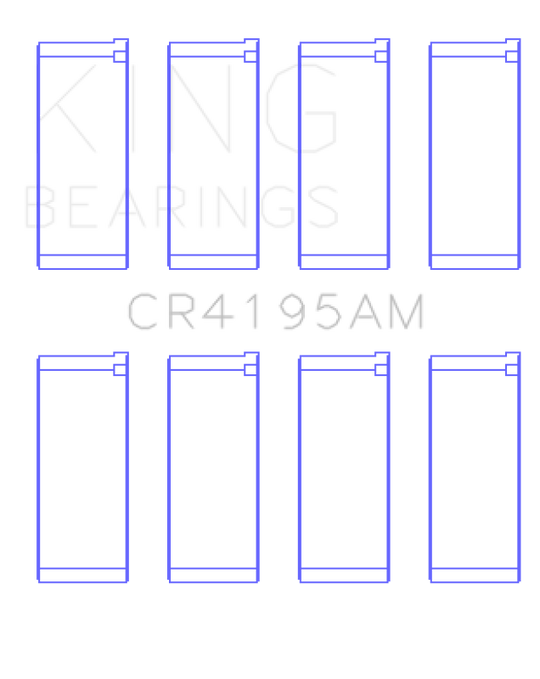 King Engine Bearings Chrysler Neon Ecc/Ecb (Size +0.25mm) Connecting Rod Bearing Set