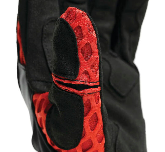 Dainese Air-Maze Gloves Black/Red - Medium