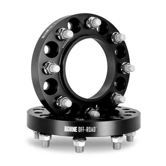 Borne Off-Road Wheel Spacers 8X165.1 121.3 32 M14 Blk