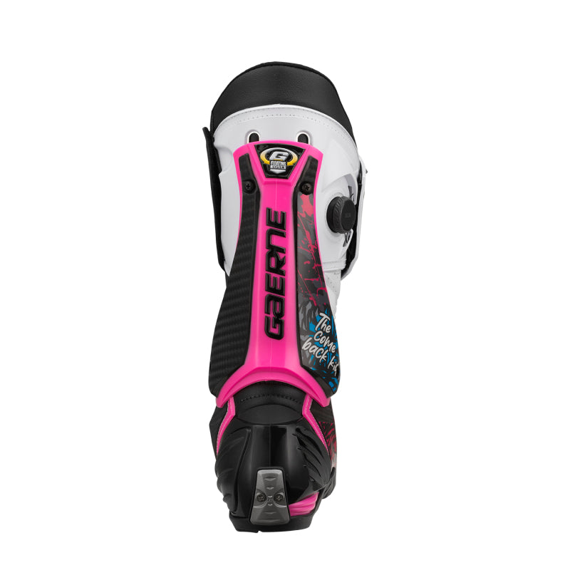 Gaerne GP1 Limited Series Scott Redding Replica Boot Bold White/Pink Size 9.5