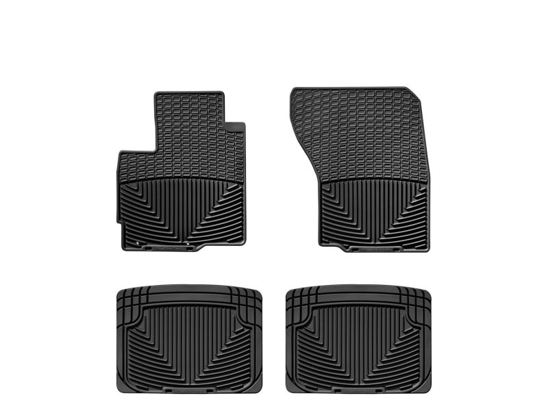 WT Rubber Mats - Rear - Blk