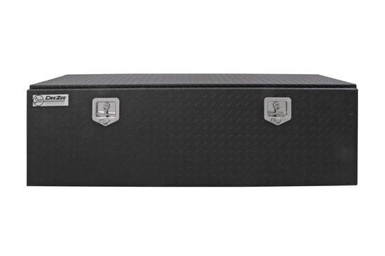 Deezee Universal Tool Box - Specialty Underbed Black BT Alum 60X20X18 (Txt Blk)