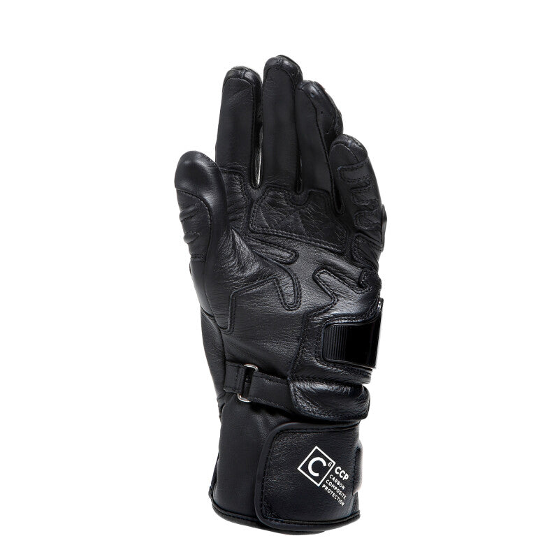 Dainese Carbon 4 Long Lady Leather Gloves - Black/White - XL