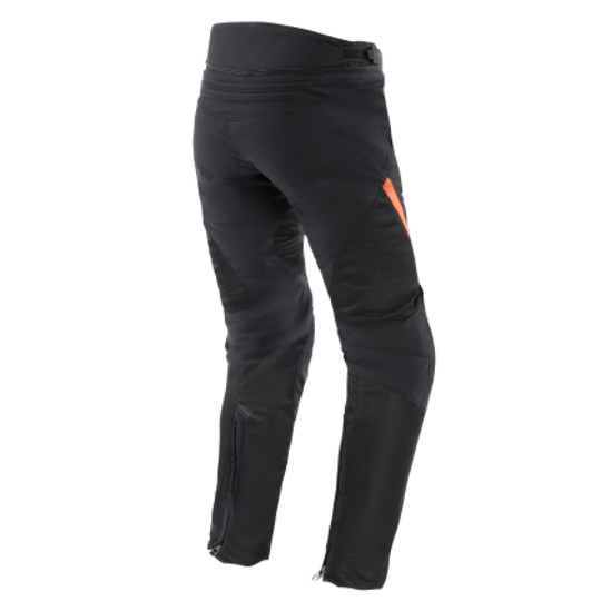 Dainese Drake 2 Super Air Tex Pants Black/Anthracite/Red Fluorescent Size - 46