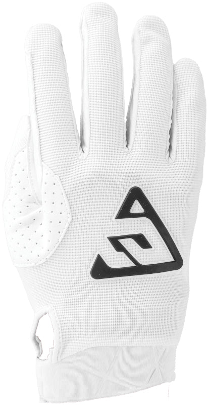 Answer 25 Peak Gloves White/Black - XS